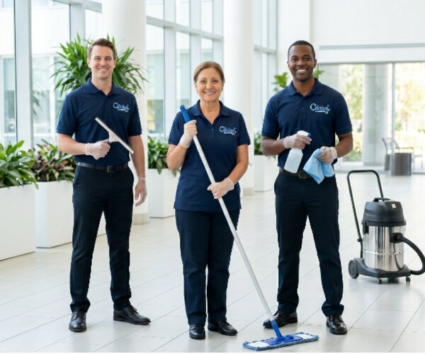 Clinical Cleaning Services team